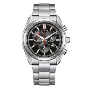 Orologio Citizen Super Titanium AT2590-59E cronografo solare uomo 40 mm-2b Gioielli