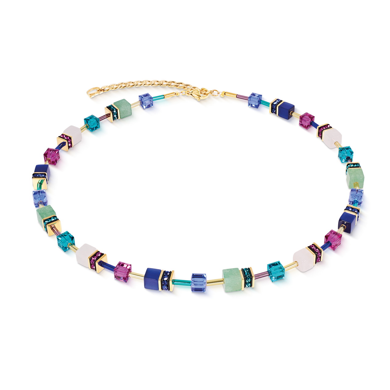 Collana Coeur de Lion GeoCUBE Iconic Precious Gem Harmony 4905101561, vista frontale