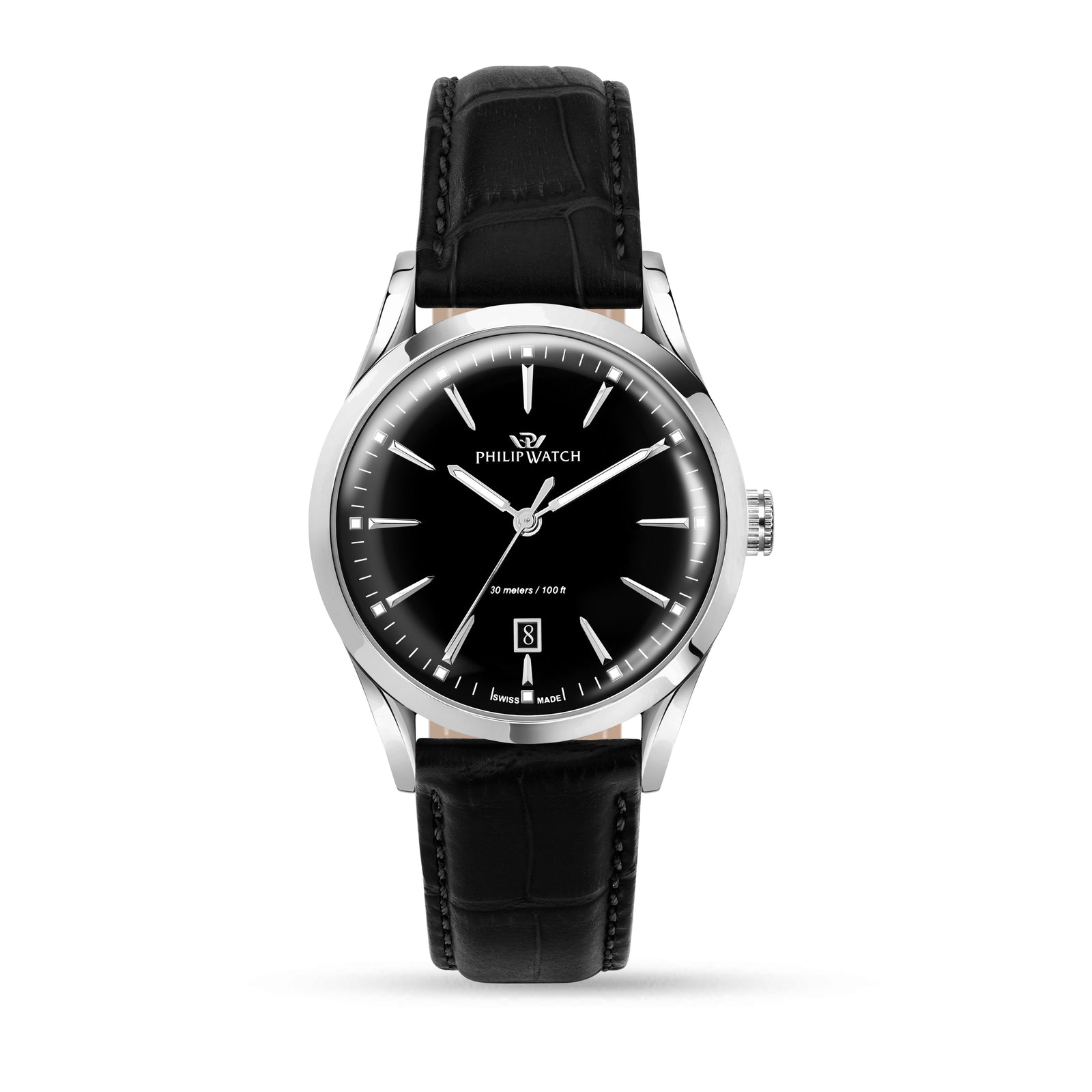 Orologio Philip Watch Sunray R8251180036 uomo quarzo quadrante nero-2b Gioielli