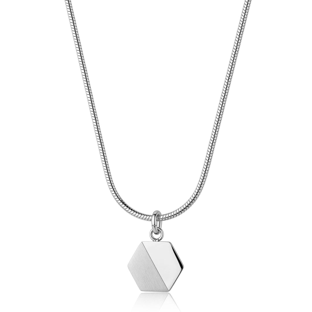 Collana S'Agapõ Bound SBD03 uomo esagono-2b Gioielli