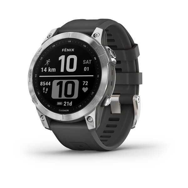 Orologio Garmin Fenix 7 010-02540-01 Silver 47 mm smartwatch-2b Gioielli