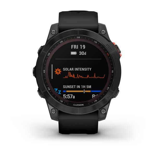 Orologio Garmin Fenix 7 010-02540-11 Solar Slate Grey 47 mm smartwatch-2b Gioielli