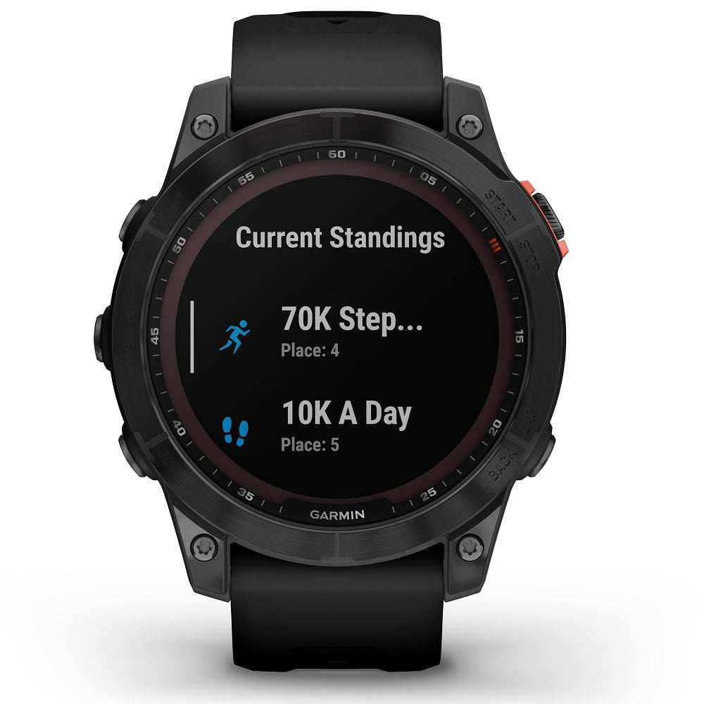 Orologio Garmin Fenix 7 010-02540-11 Solar Slate Grey 47 mm smartwatch-2b Gioielli