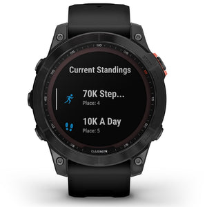 Orologio Garmin Fenix 7 010-02540-11 Solar Slate Grey 47 mm smartwatch-2b Gioielli