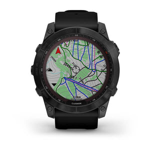 Orologio Garmin Fenix 7X 010-02541-23 Sapphire Solar Titanium Black 51 mm smartwatch-2b Gioielli