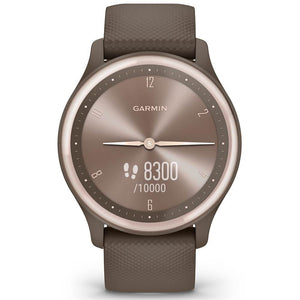 Orologio Garmin Vivomove Sport 010-02566-02 cacao 40 mm donna hybrid smartwatch-2b Gioielli