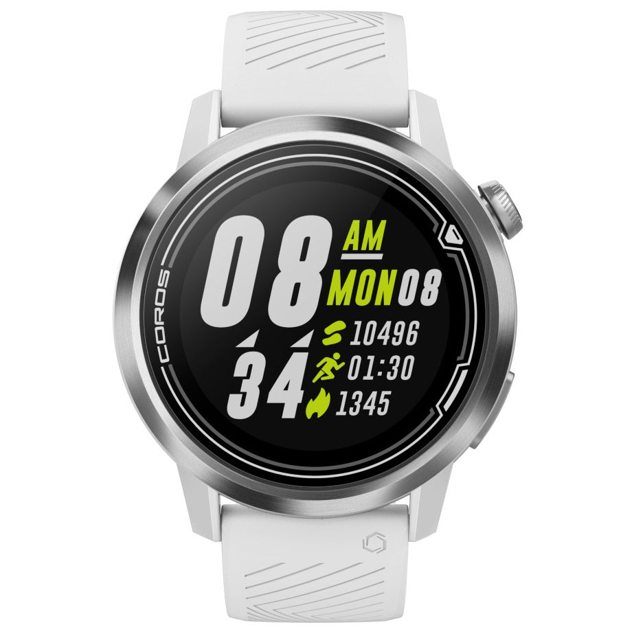 Orologio COROS APEX Premium Multisport GPS Watch WAPX-WHT 46mm White-2b Gioielli