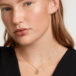 Collana PdPaola CO01-352-U Zodiac Constellation Sagittario argento placcato oro 18 K-2b Gioielli
