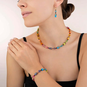 Bracciale Coeur de Lion Geocube 2838301573 Rainbow donna-2b Gioielli