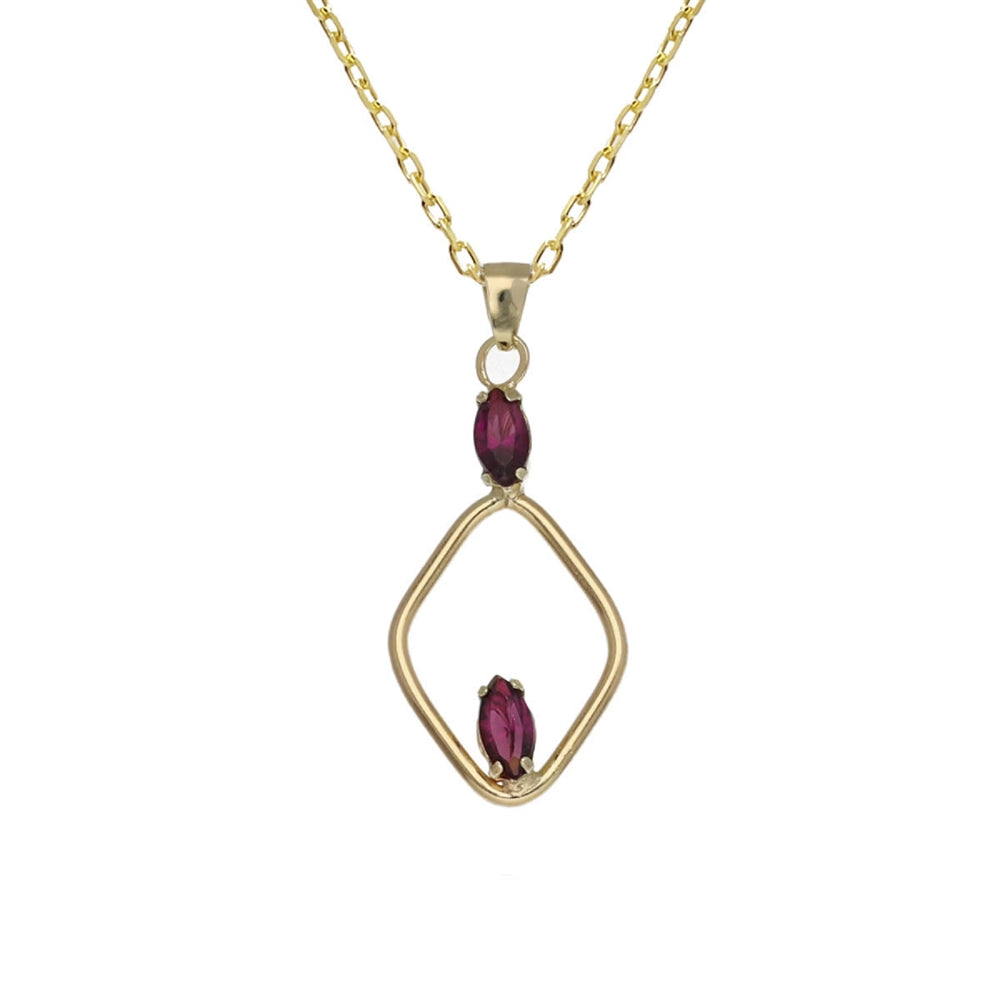 Collana Victoria Cruz Etnia A4289-11DG argento donna-2b Gioielli