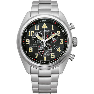 Orologio Citizen Super Titanio AT2480-81E cronografo uomo 43 mm-2b Gioielli
