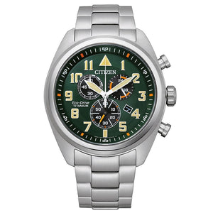 Orologio Citizen Super Titanio AT2480-81X cronografo uomo 43 mm-2b Gioielli