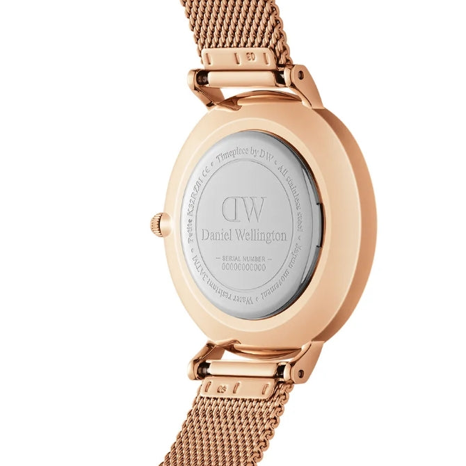 Orologio DW Petite Amber DW00100477 rose gold 32 mm-2b Gioielli