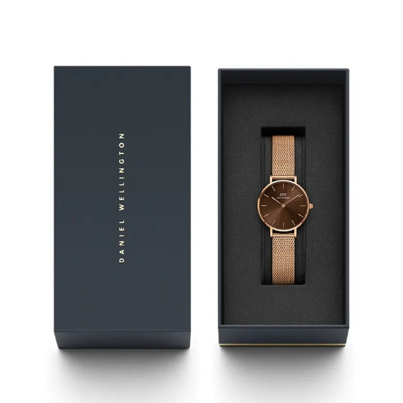 Orologio DW Petite Amber DW00100477 rose gold 32 mm-2b Gioielli