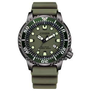 Orologio Citizen Promaster BN0157-11X Diver verde uomo 44 mm-2b Gioielli