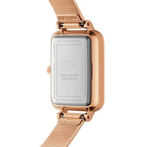 Orologio DW Quadro Lumine Pressed Piano DW00100579 donna 20x26 mm-2b Gioielli