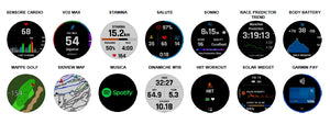 Orologio Garmin Fenix 7X 010-02541-27 Sapphire Solar Titanium Carbon Gray 51 mm smartwatch-2b Gioielli