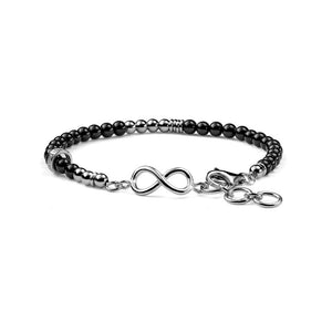 Bracciale Alessandro Magrino Infinity argento uomo G1562-2b Gioielli