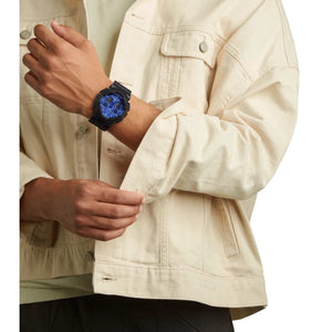 Orologio Casio G-Shock GA-100BP-1AER Paisley Blue uomo-2b Gioielli