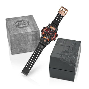 Orologio Casio G-Shock Mudmaster FLARE RED GWG-2040FR-1AER solare radiocontrollato uomo Limited Edition-2b Gioielli