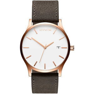 Orologio MVMT Classic Rose Gold Mushroom Grey MM01-RGGR uomo 45mm-2b Gioielli
