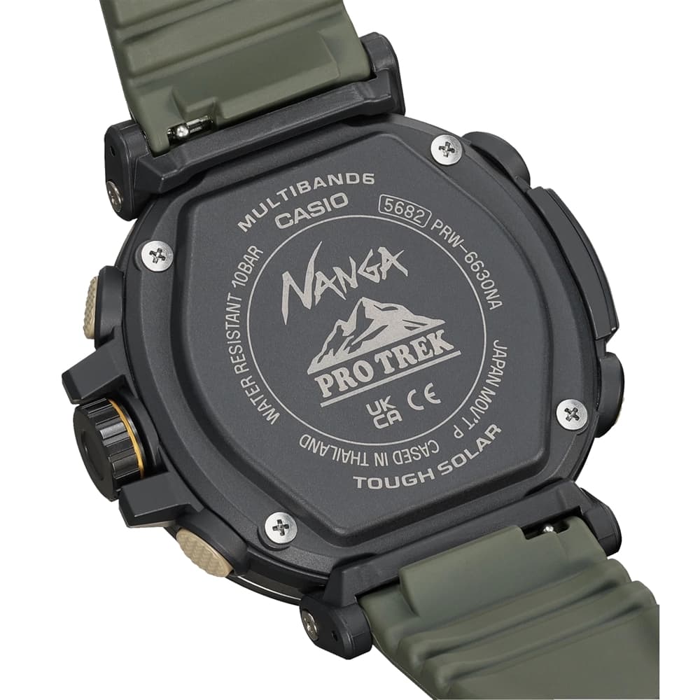 Orologio Casio Pro Trek PRW-6630NA-1A3ER NANGA uomo ecologico Limited Edition-2b Gioielli