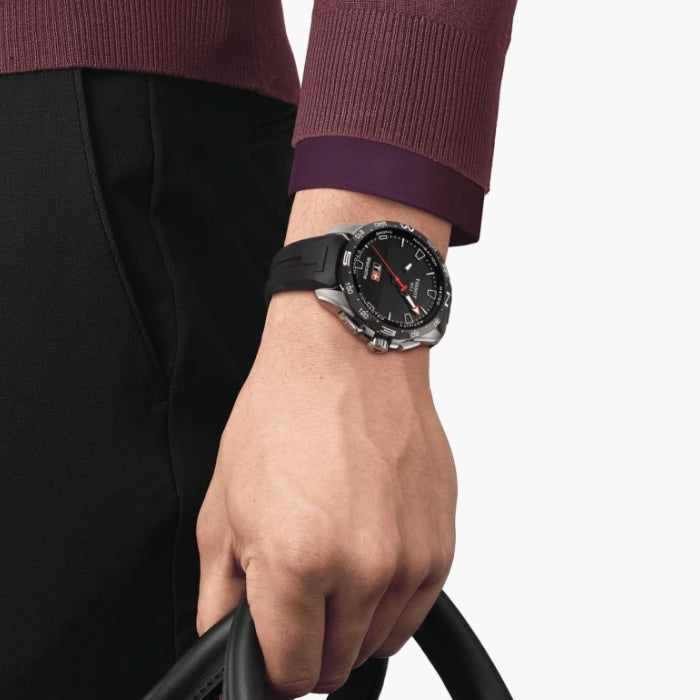 Orologio Tissot T-Touch Connect Solar T121.420.47.051.00 Smartwatch uomo 48 mm-2b Gioielli