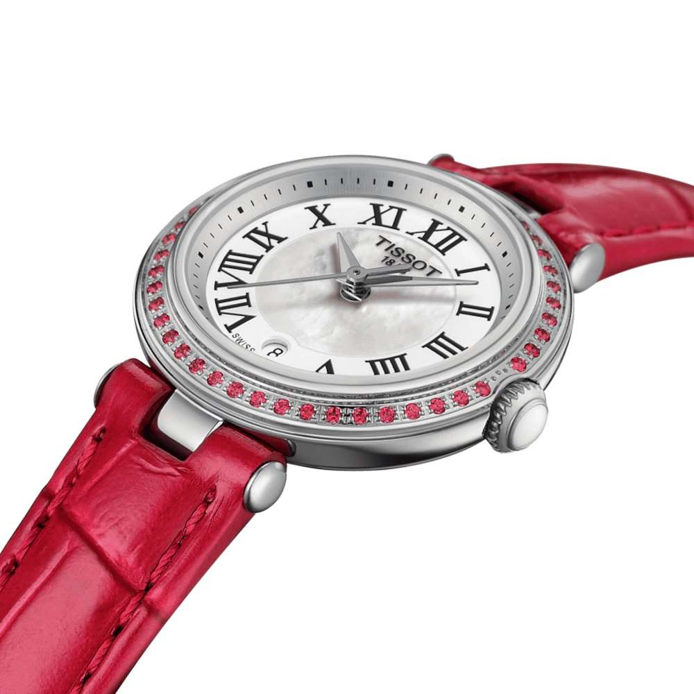 Orologio Tissot Bellissima T126.010.66.113.00 donna 26 mm con topazi-2b Gioielli