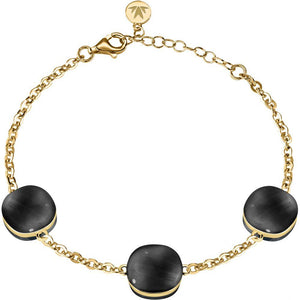 Bracciale Morellato Gemma SAKK103 donna nero in argento-2b Gioielli