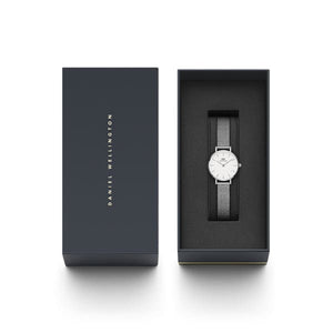 Orologio DW Petite Pressed Sterling 24mm bianco DW00100442-2b Gioielli