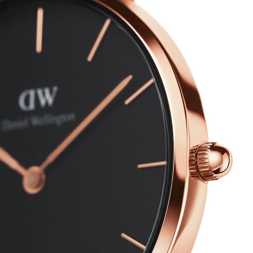 Orologio DW Classic Petite Cornwall 28mm nero/rose gold DW00100247-2b Gioielli