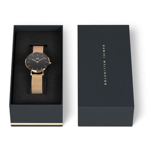 Orologio DW Classic Petite Melrose 32mm nero DW00100161-2b Gioielli