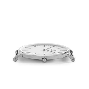 Orologio DW Classic St.Mawes 40mm bianco silver DW00100021-2b Gioielli