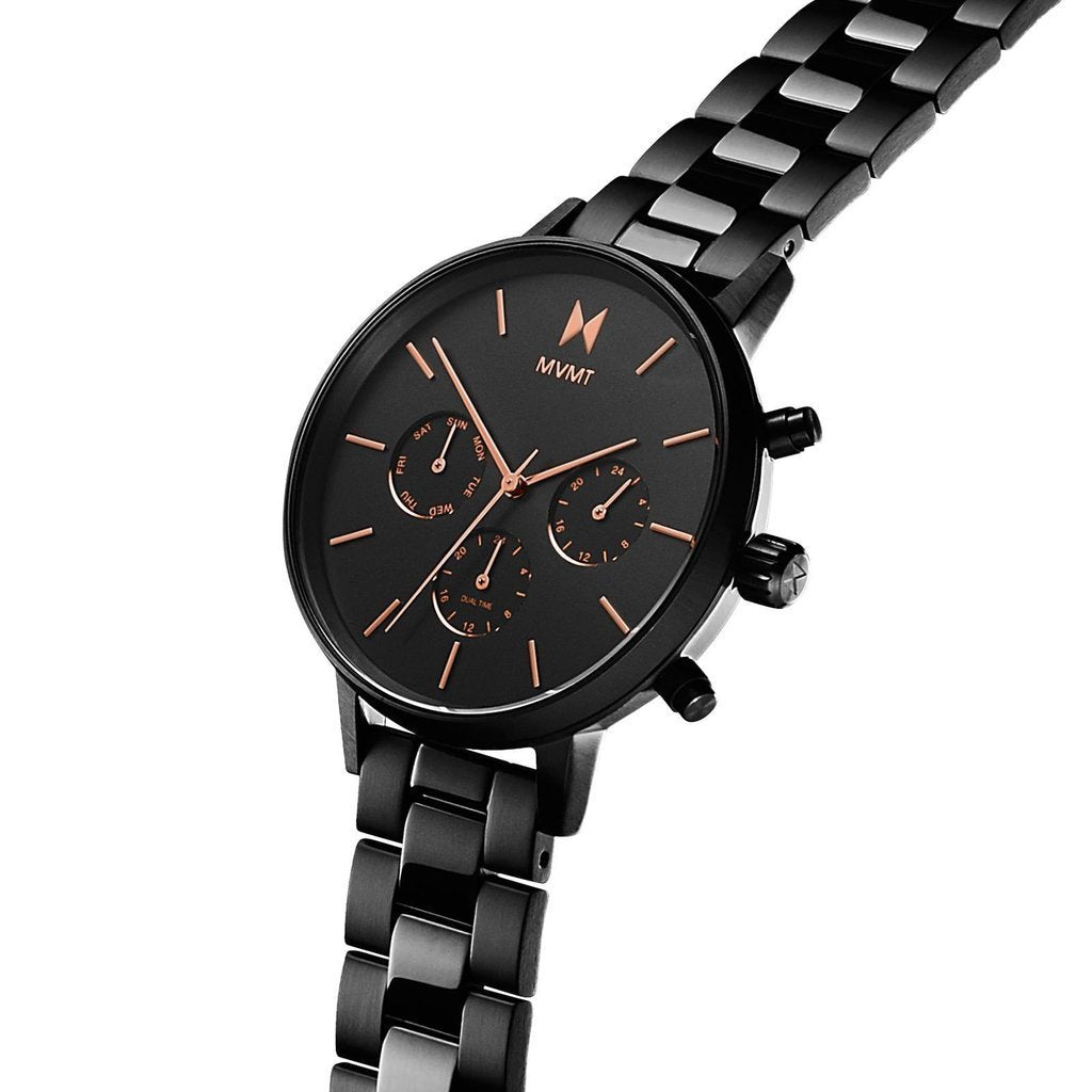 Orologio MVMT Nova Crux dual time FC01-BL donna 38mm-2b Gioielli