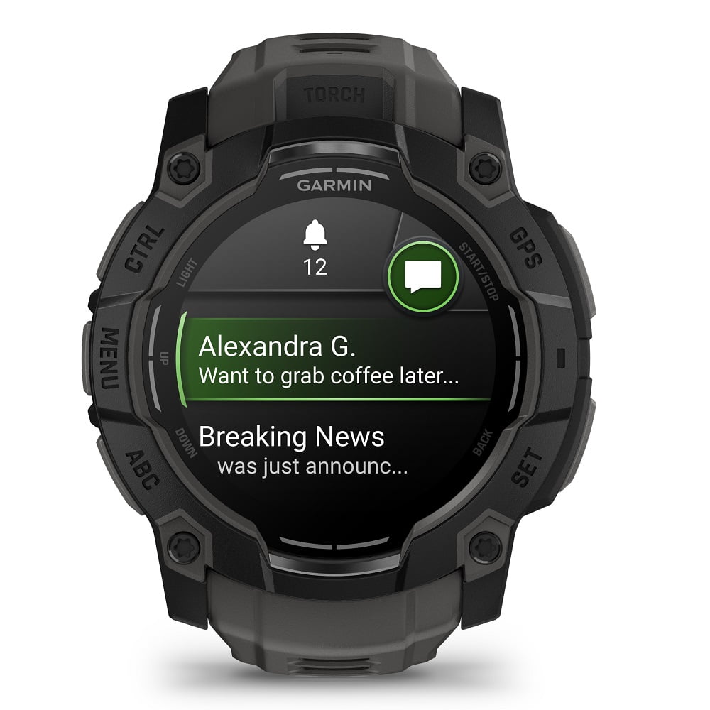 Orologio Garmin Instinct 3 AMOLED Black 010-03020-00 50 mm-2b Gioielli