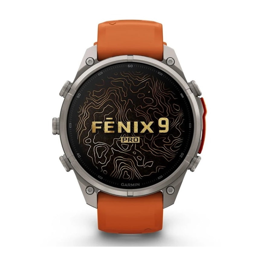 Orologio Garmin fenix 9 Pro inReach 47 mm AMOLED Titanio – 010-04336-01