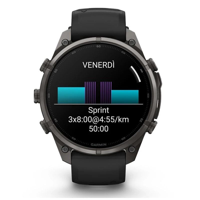 Orologio Garmin fenix 9 Pro inReach 47 mm AMOLED Titanio 010-04336-11