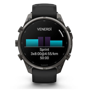 Orologio Garmin fenix 9 Pro inReach 47 mm AMOLED Titanio 010-04336-11