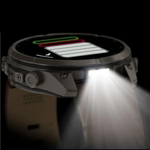 Garmin fēnix® 9 PRO 47 mm AMOLED Sapphire 010-04336-41 - Titanio e pelle+silicone-2b Gioielli