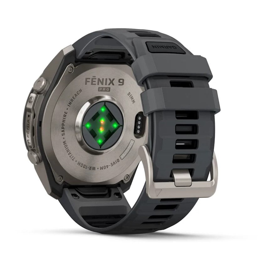 Garmin fenix 9 Pro inReach 51 mm AMOLED Titanio 010-04337-21-2b Gioielli