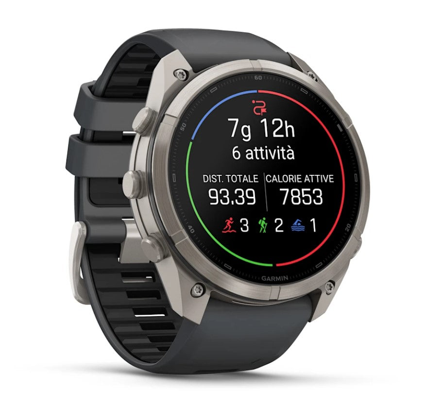 Garmin fenix 9 Pro inReach 51 mm AMOLED Titanio 010-04337-21-2b Gioielli