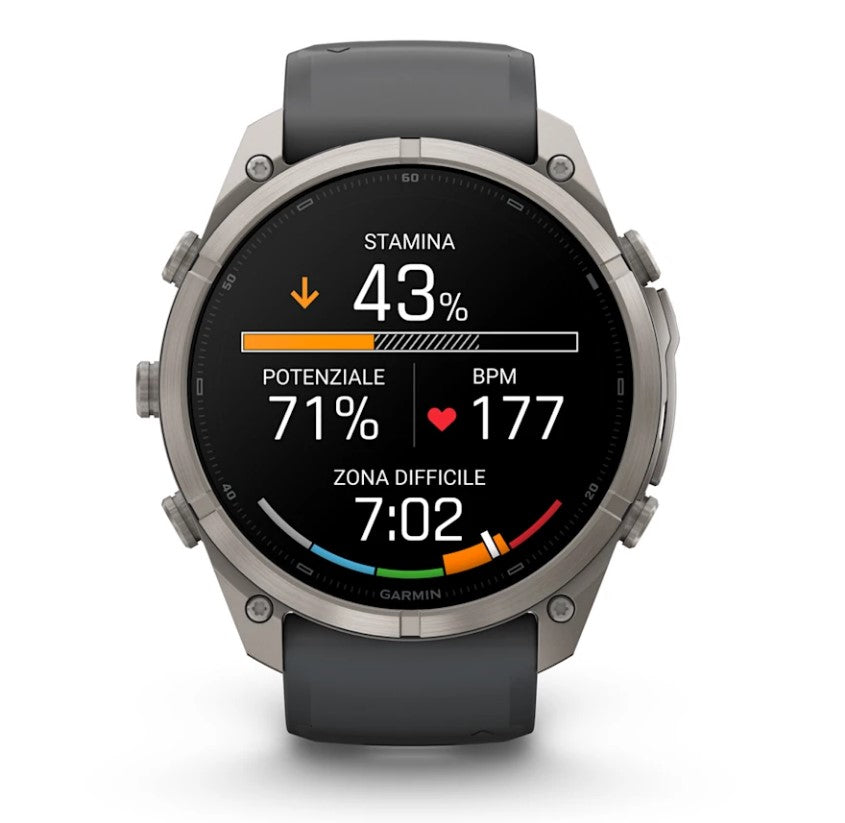 Garmin fenix 9 Pro inReach 51 mm AMOLED Titanio 010-04337-21-2b Gioielli