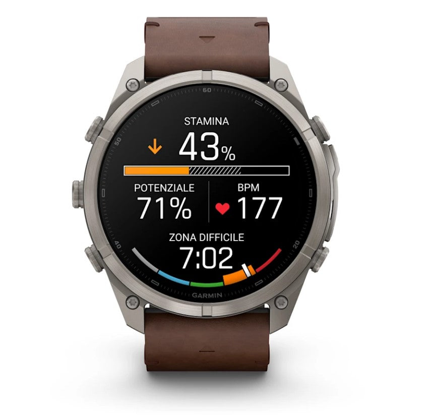 Garmin fenix 9 Pro inReach 51 mm AMOLED Titanio 010-04337-41-2b Gioielli
