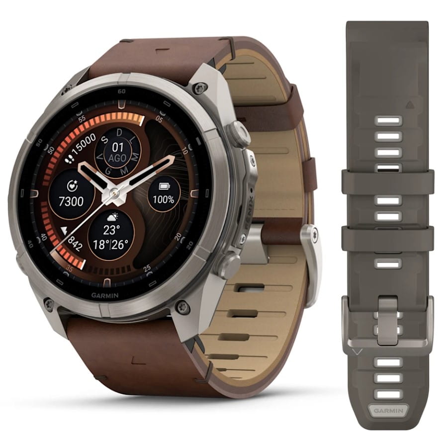 Garmin fenix 9 Pro inReach 51 mm AMOLED Titanio 010-04337-41-2b Gioielli