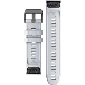 Cinturino per Garmin 22 mm in silicone bianco 010-13280-01-2b Gioielli