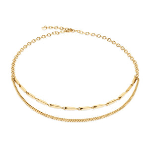 Collana Coeur de Lion Twisted Layers 0801101600 donna-2b Gioielli