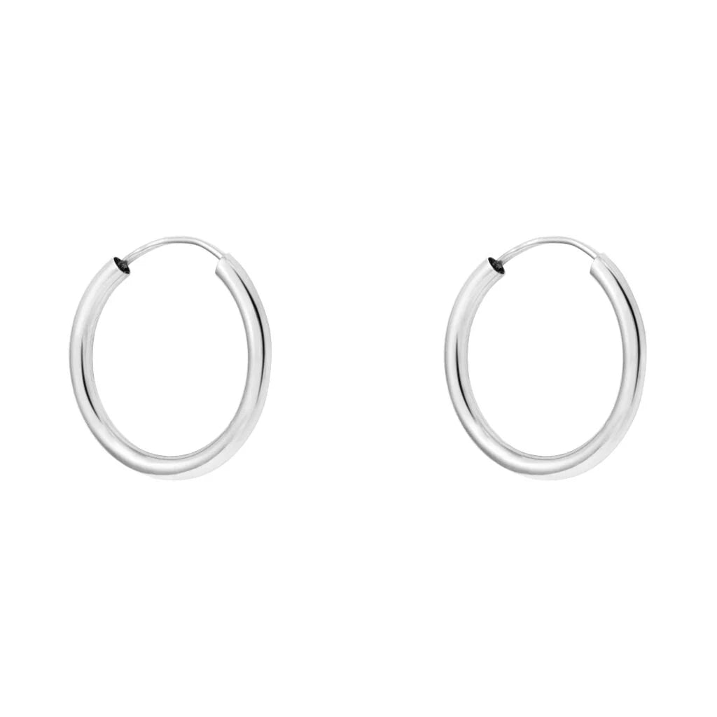 Orecchini Stroili Toujours oro bianco 375 donna 15 mm-2b Gioielli