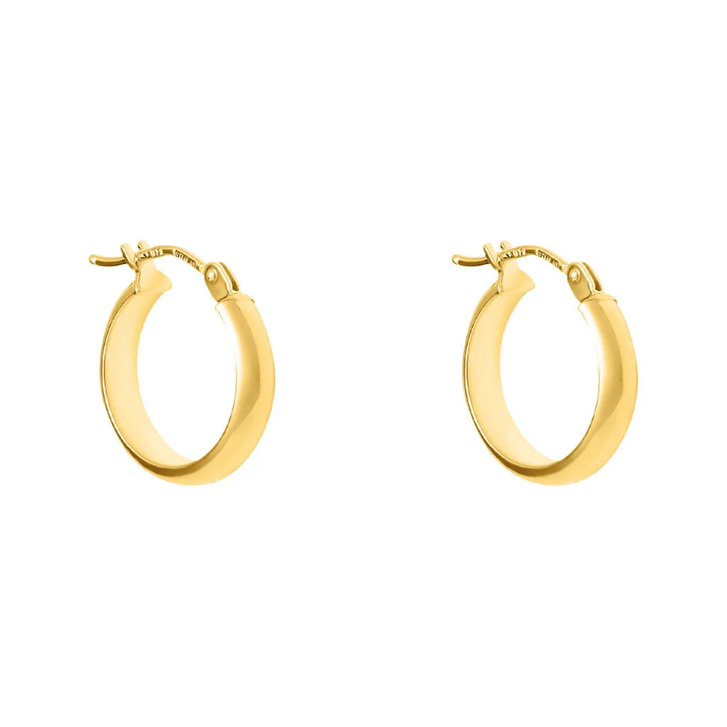 Orecchini Stroili Toujours oro giallo 375 donna 10 mm-2b Gioielli