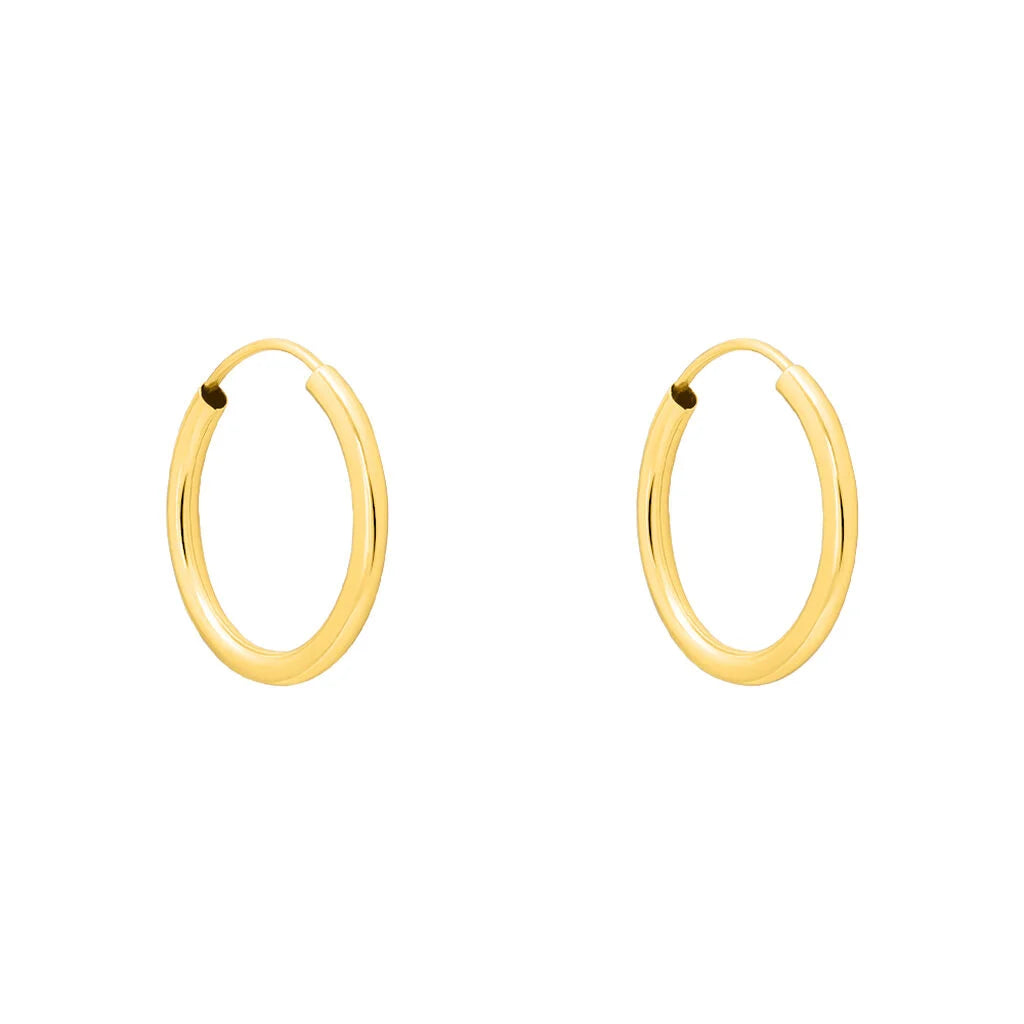 Orecchini Stroili Toujours oro giallo 375 donna 12 mm-2b Gioielli