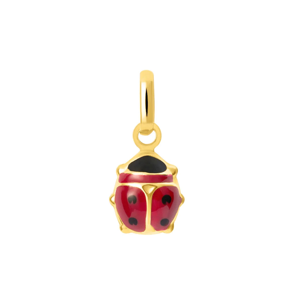 Ciondolo Stroili Poeme oro giallo 375 donna coccinella-2b Gioielli